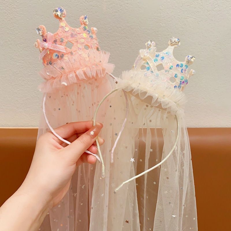 Princess Crown Veil Headbands  - огляд і ціна Balloon Pump Hand