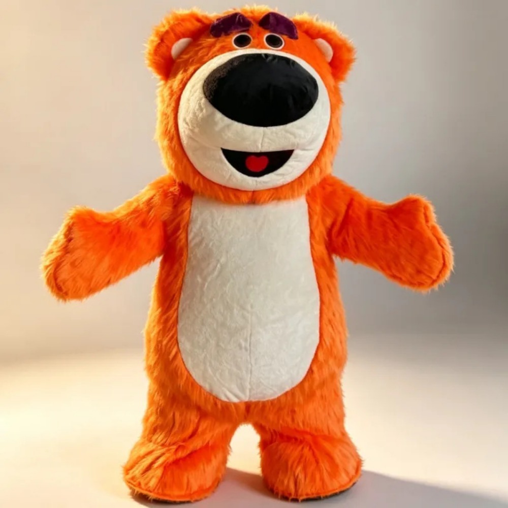 Inflatable Orange Bear Mascot  - огляд і ціна Event & Party Supply