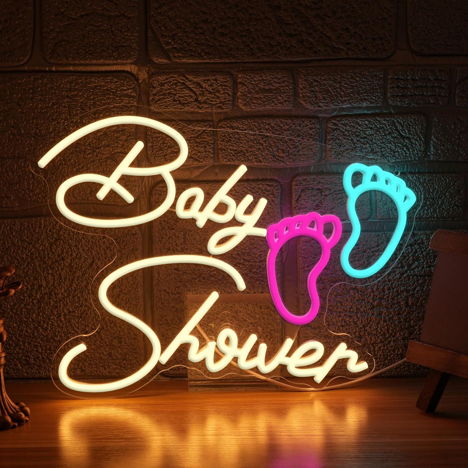 Baby Shower Neon Sign Oh Baby - огляд і ціна Neon Sign Party