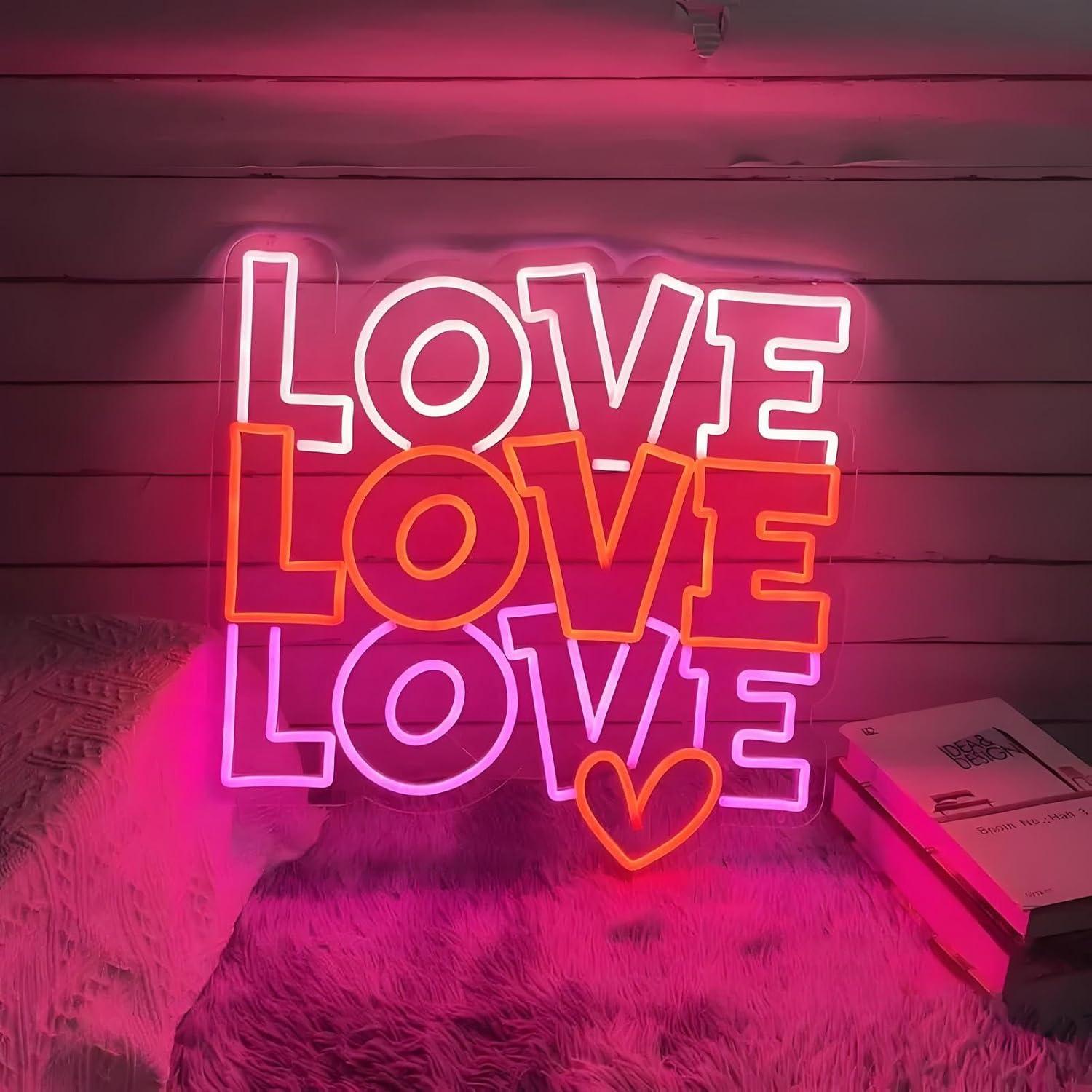 Love Neon Sign USB Dimmable LE - огляд і ціна Event Launch Party