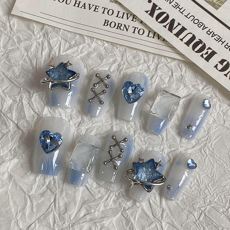 10pcs Dreamy Light Blue Press  - огляд і ціна Neon Sign Party