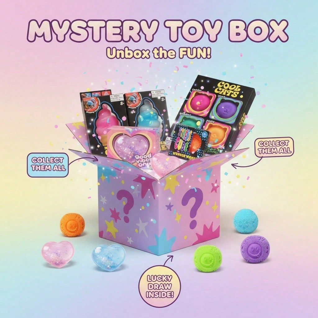 100+Pcs Sensory Squishy Blind  - огляд і ціна Event Party