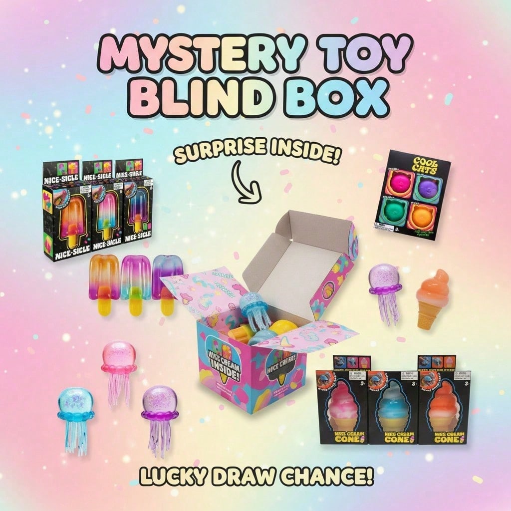 100+Pcs Sensory Squishy Blind  - огляд і ціна Event Party