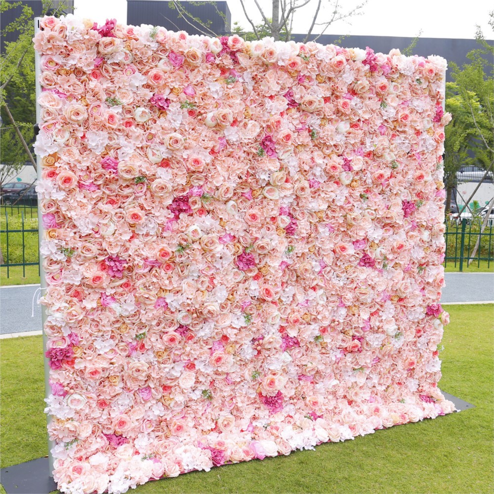 Uflower Pink Rose Hydrangea 5D - огляд і ціна Flower Wall Panel