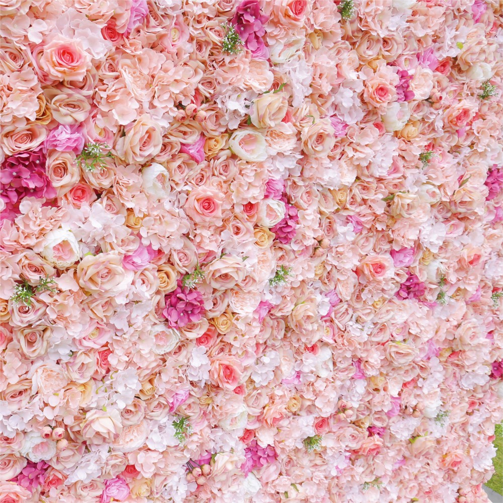 Uflower Pink Rose Hydrangea 5D - огляд і ціна Flower Wall Panel