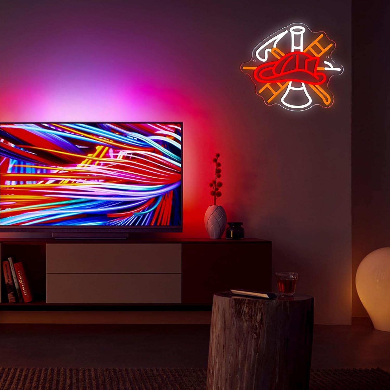 Firefighter Gas Mask Neon Sign - огляд і ціна Neon Sign Party