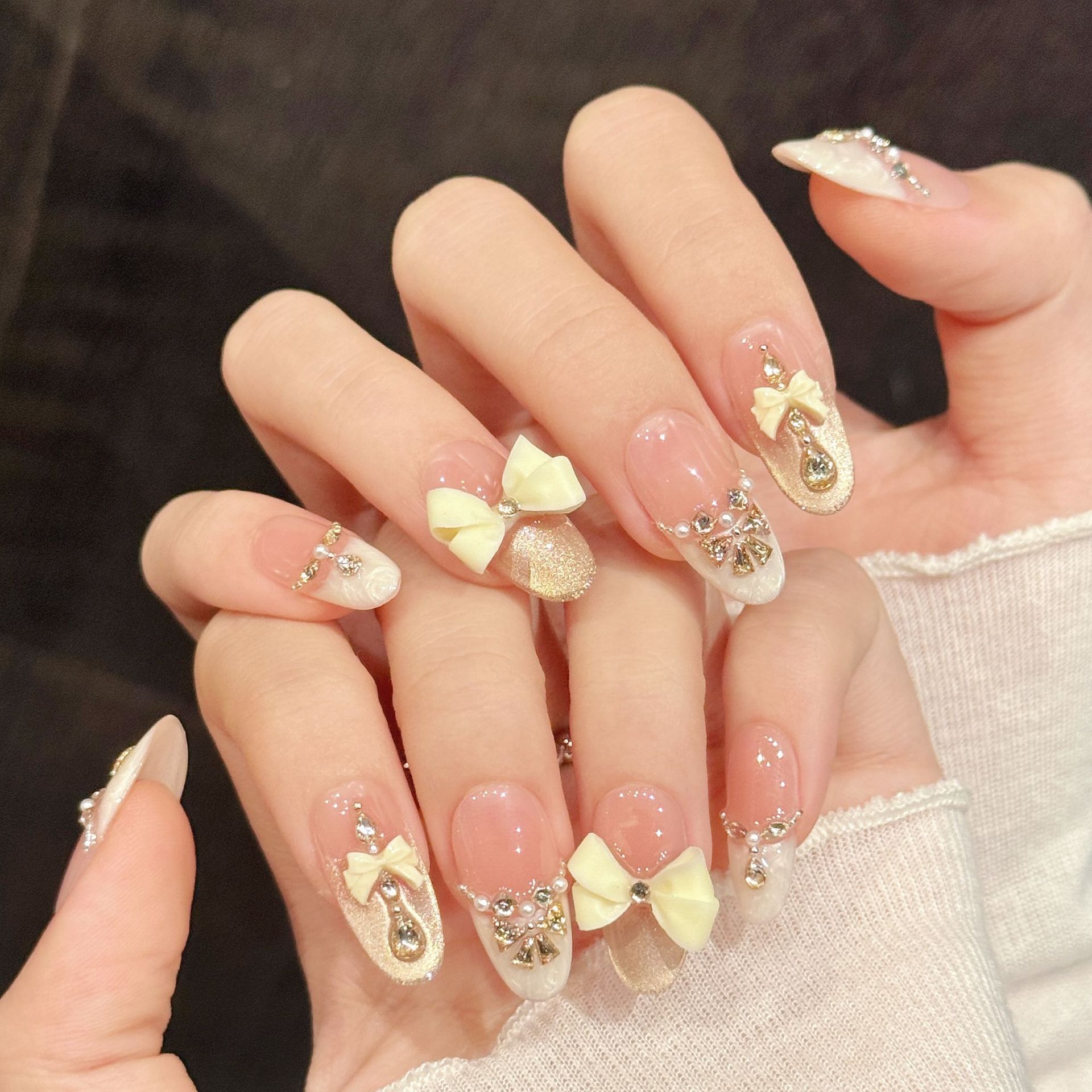 10pcs Handmade Press On Nails  - огляд і ціна Neon Sign Party