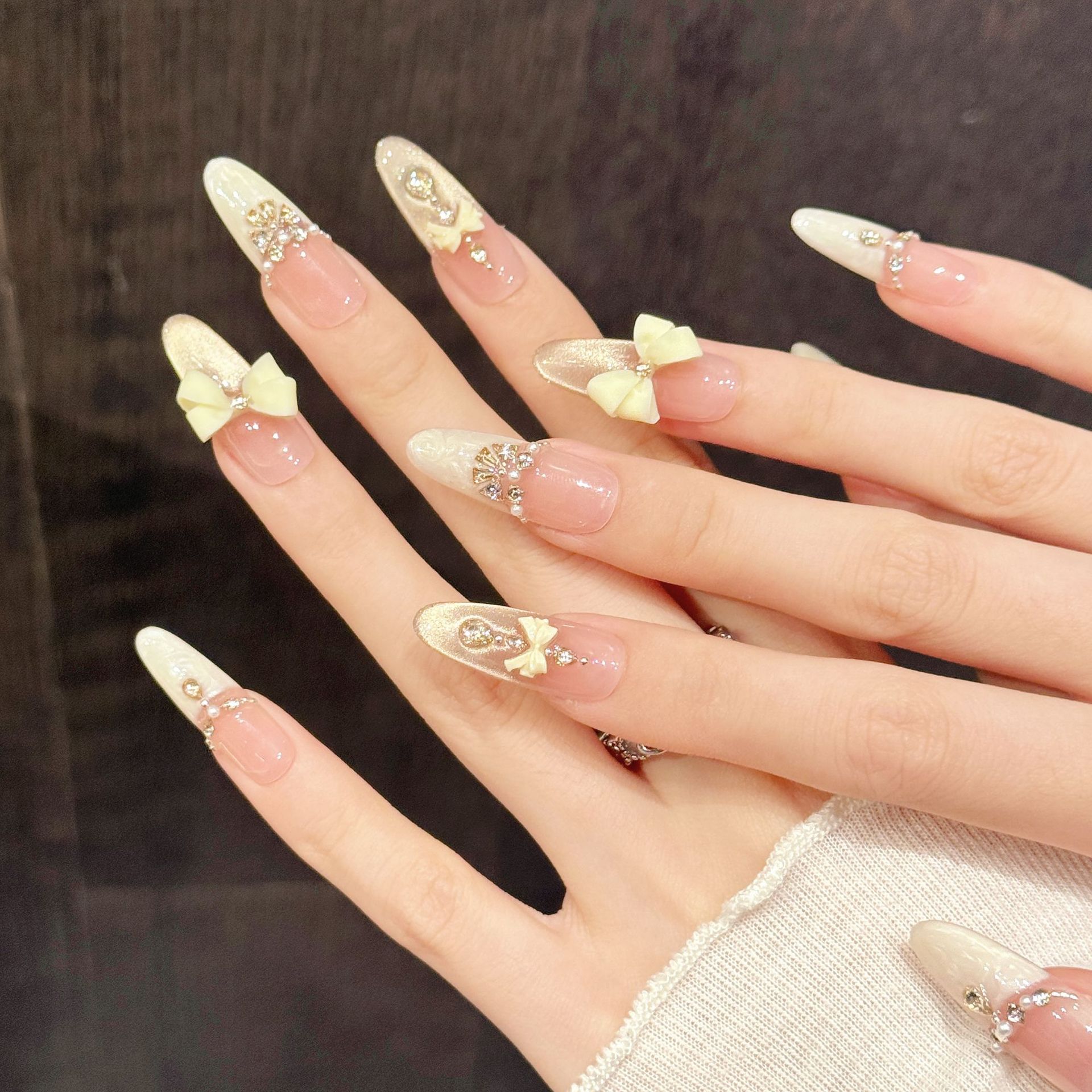 10pcs Handmade Press On Nails  - огляд і ціна Neon Sign Party