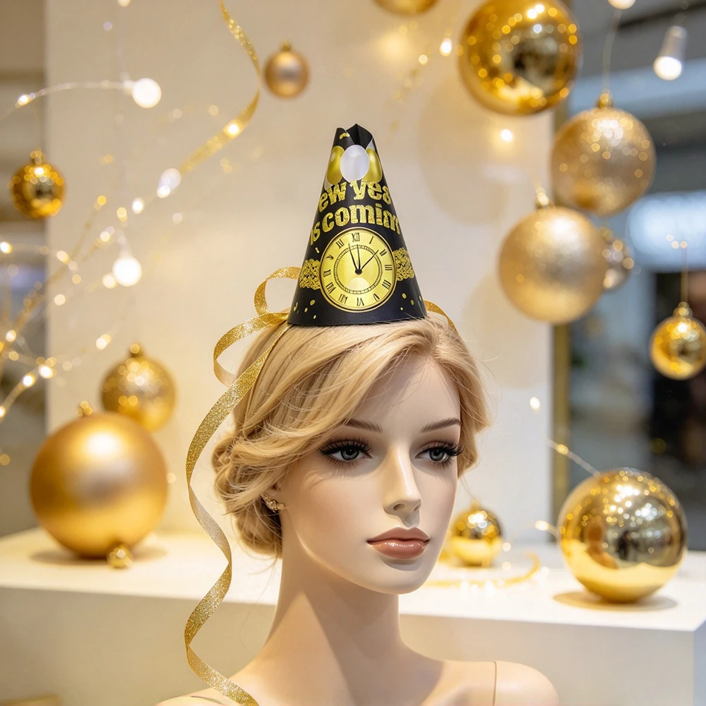1set New Year Cone Party Paper - огляд і ціна Party Hat Cone