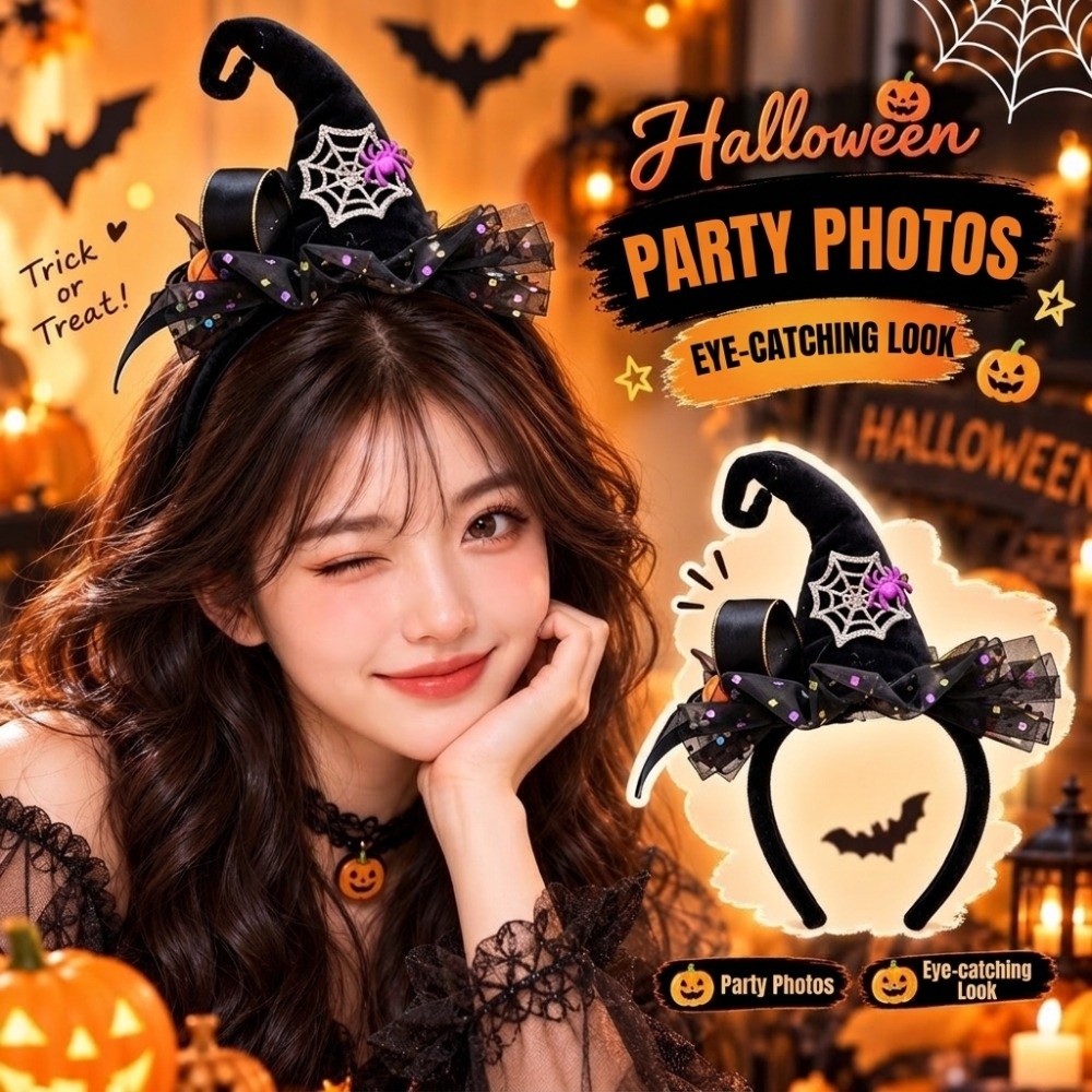 Funny Spider Halloween Headban - огляд і ціна Party Hat Cone