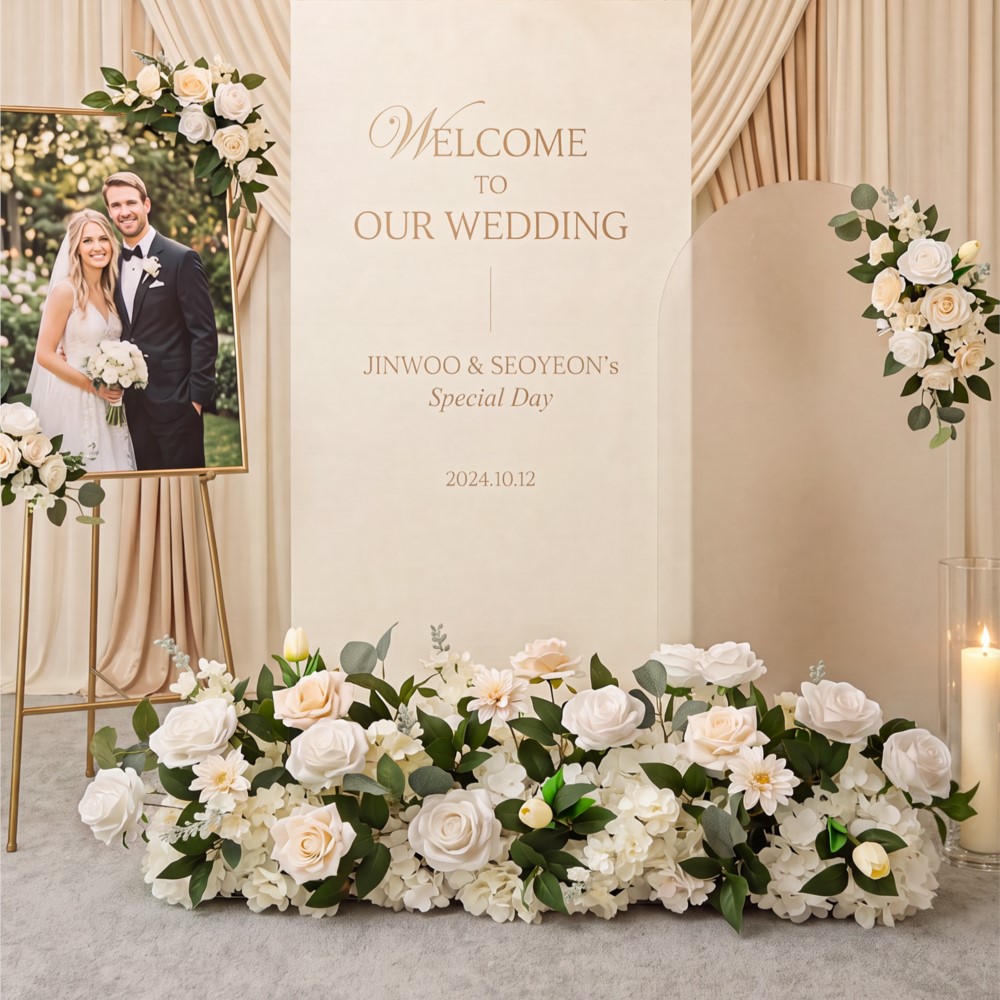 Uflower Rose Greenery Flower R - огляд і ціна Flower Wall Panel
