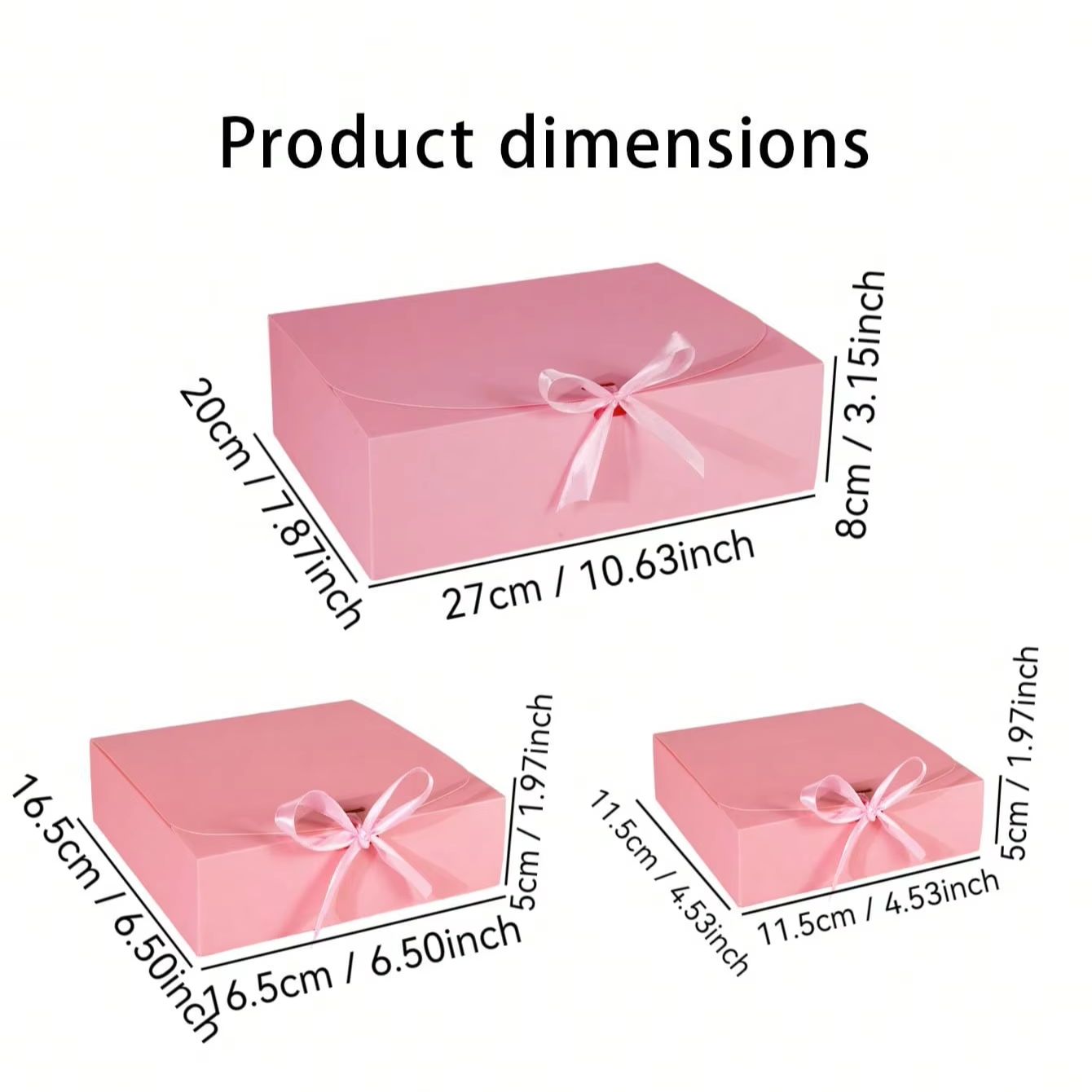 5pcs Fashionable Pink Flip Cov - огляд і ціна Event Party Box