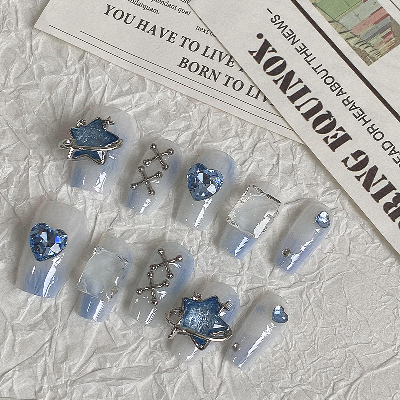 10pcs Dreamy Light Blue Press  - огляд і ціна Neon Sign Party