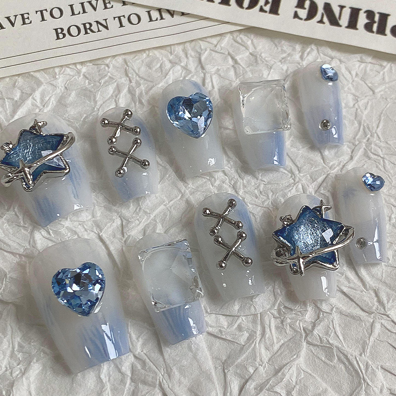 10pcs Dreamy Light Blue Press  - огляд і ціна Neon Sign Party
