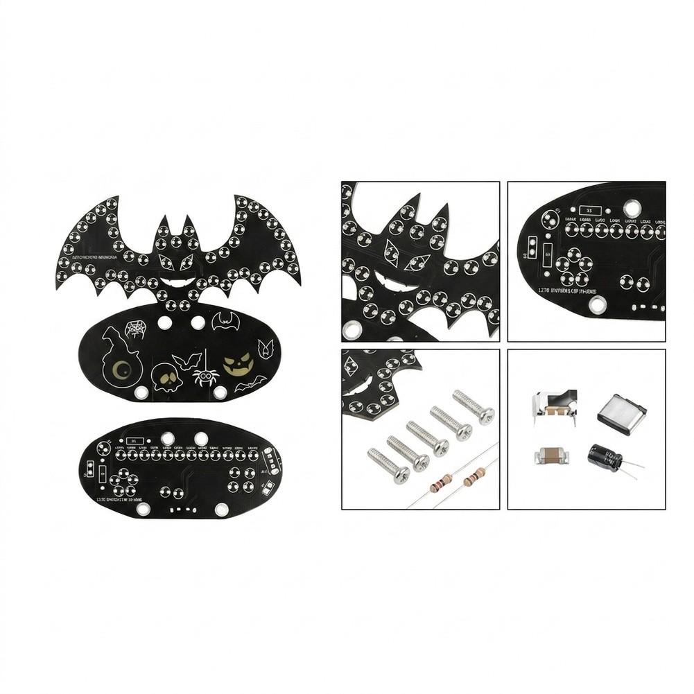 PCB Bat Shaped DIY Soldering K - огляд і ціна Neon Sign Party