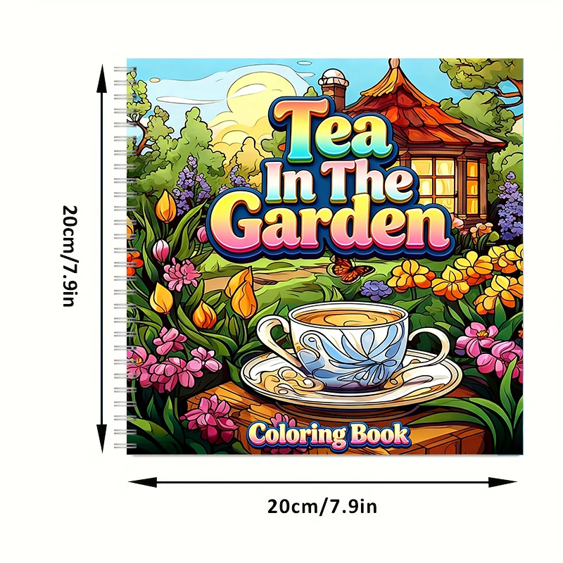 Tea In The Gardens Coloring Bo - огляд і ціна Supply Event
